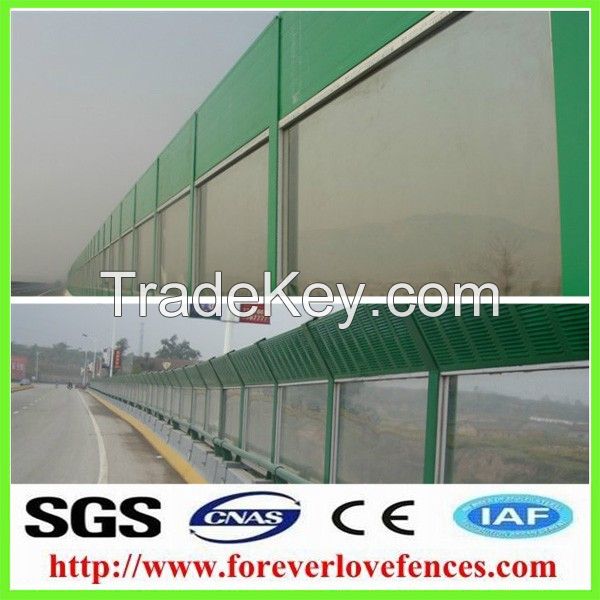 sound barrier wall/fence Aluminum Alloy Metal Sound Barriers Noise Barrier Road Barrier