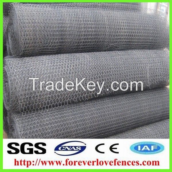 galvanized steel/pvc coated gabion wire mesh fence