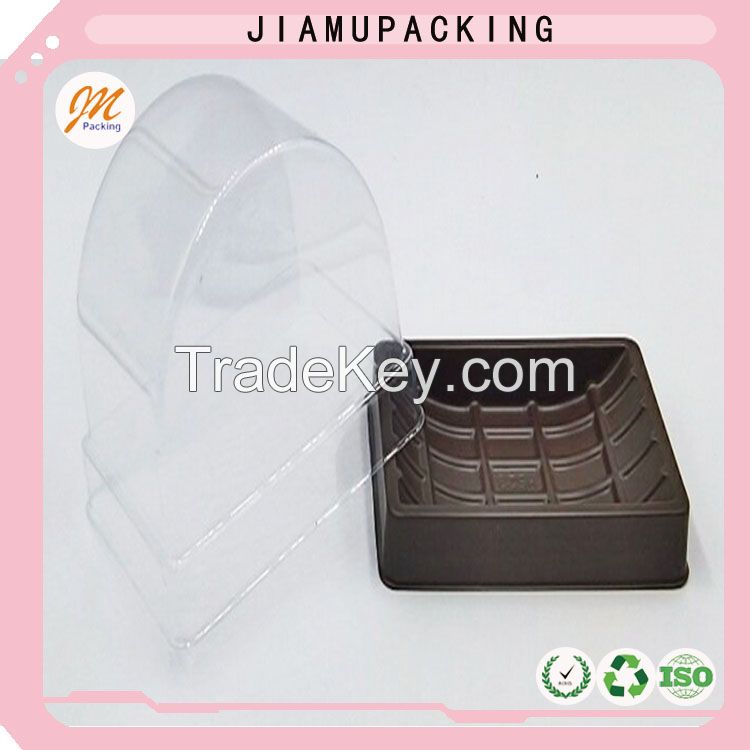 Plastic wholesale PET PP cupcake box packaging for cupcake