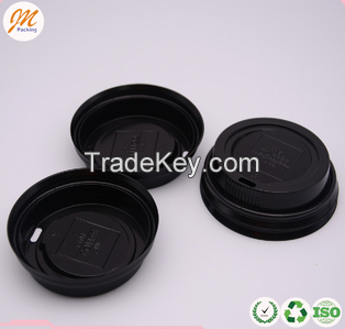PS black coffee paper cup lid