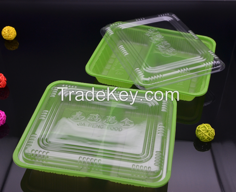 Disposable snack box packging