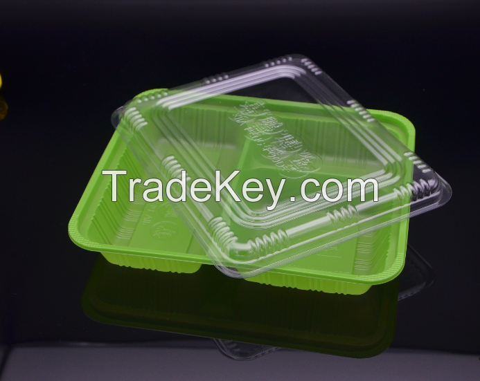 Disposable snack box packging
