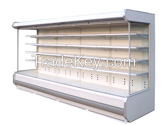 multi deck supermarket refrigerator commercial freezer deli display chiller beverage showcase fridge