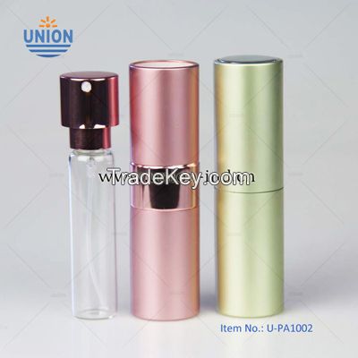 10ml refillable twist perfume atomizers