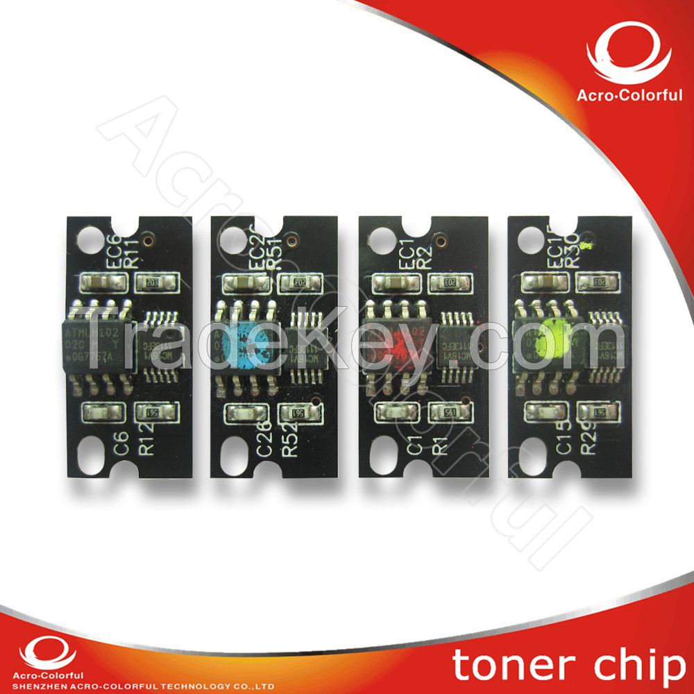 TN213 Bizhub c203 c253 compatible color laser printer cartridge reset toner chip for Minolta C203