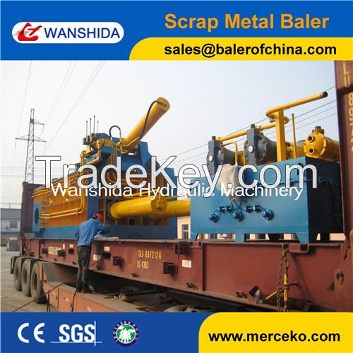 strong power Y83-315 Hydraulic metal baler to press scrap steel machine with CE certification