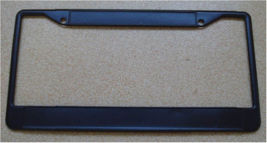 Zinc Alloy License Frame For American Size License Plate