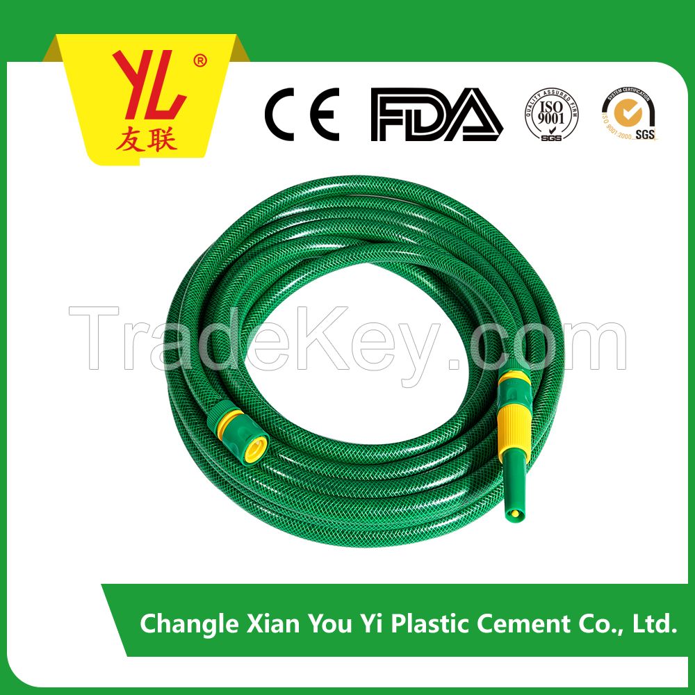 High cost-effective PVC car washing braided hose/ garden hose/ water pipe