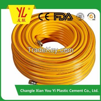8.5mm Orange high pressure plastic PVC spray hose/pipe 120Bar