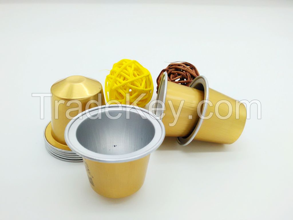 China wholesale alumunuim coffee capsule