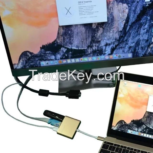 USB 3.1 Type C HDMI Card Reader