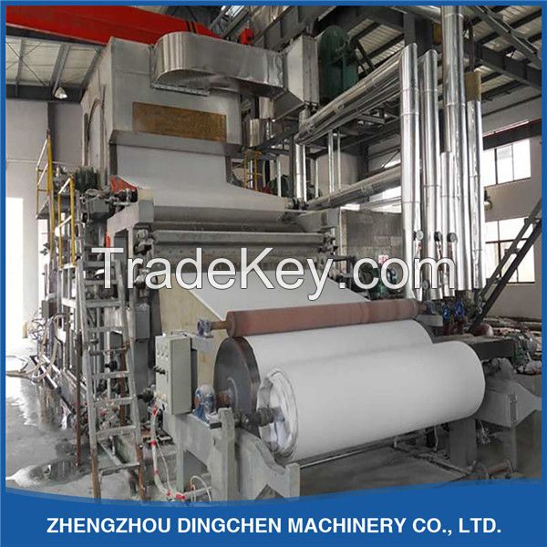 787mm-3200mm Toilet Paper Machine Paper Plant Tissue Paper Roll Machinery