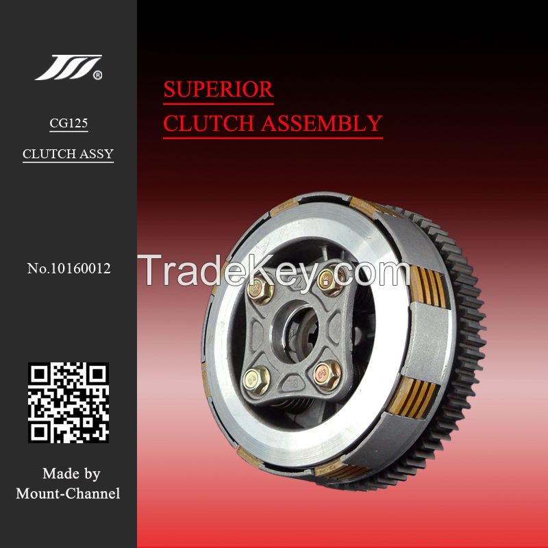 Superior quality CG125 clutch assembly for honda motorcycle