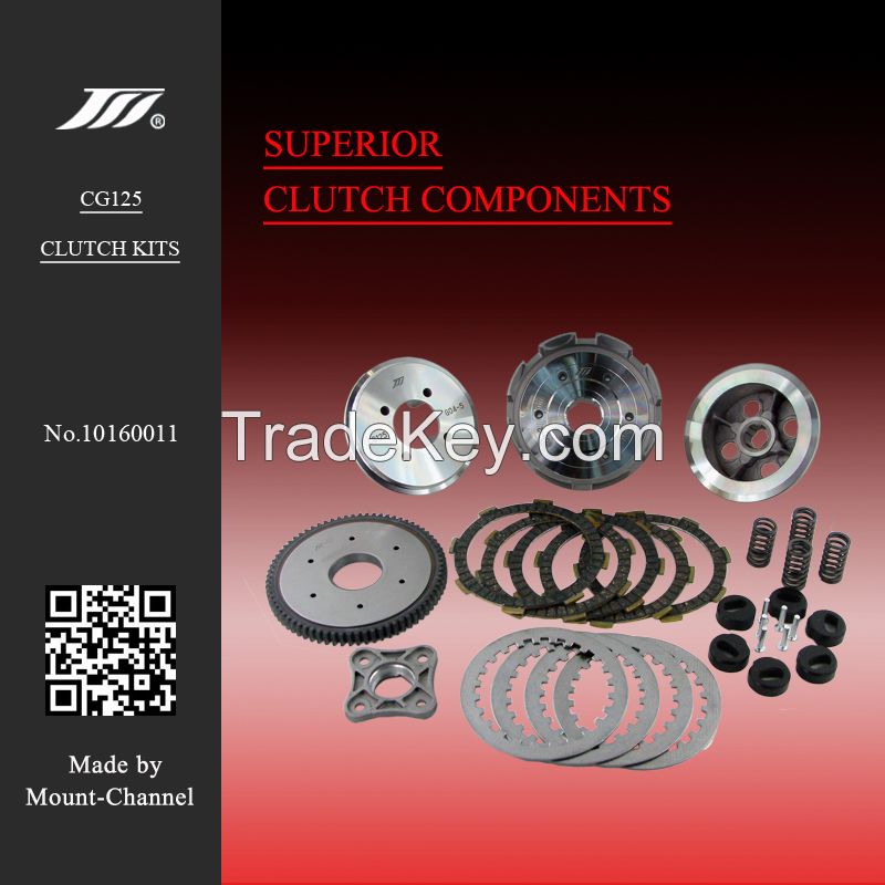 Superior quality CG125 clutch assembly for honda motorcycle