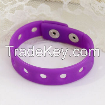 Trendy Creative Charms Silicone Bracelet