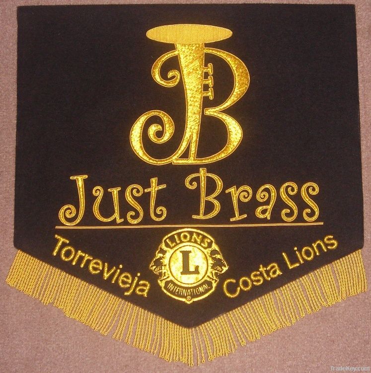 Hand Embroidered Banners