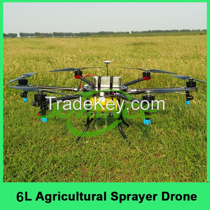 6kg Agriculture sprayer drone, uav drone crop sprayer for crop