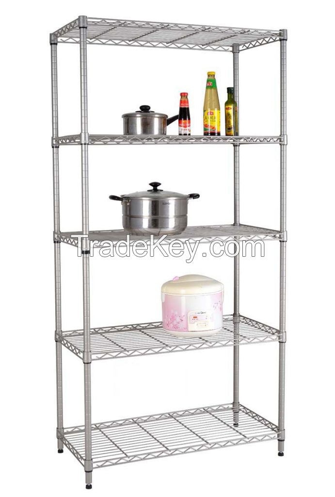 Adjustable Metal Kitchen Wire Shelving