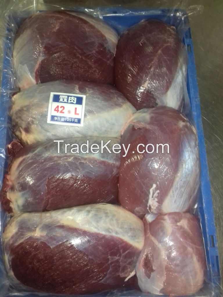 Frozen boneless buffalo meat,offal's and salted omasum