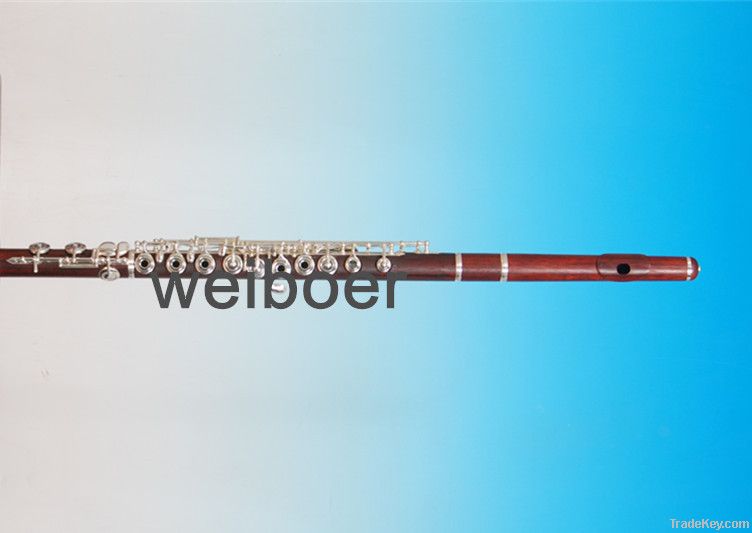 Professional 16-hole open keys wooden flute EWFL-66