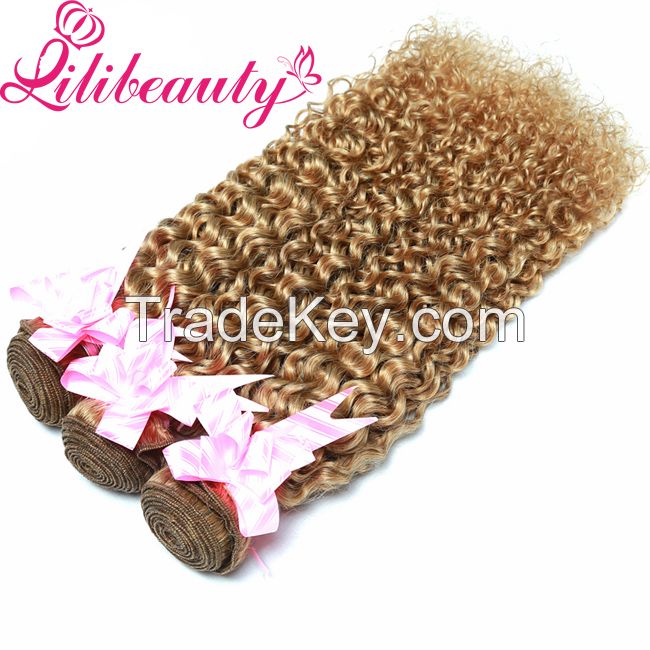 Hot Selling Lili Beauty Kinky Curly Brazilian Virgin Hair