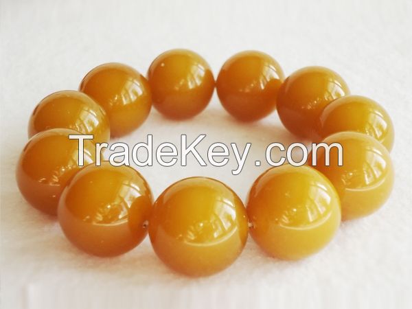 Beeswax, Amber Bracelets