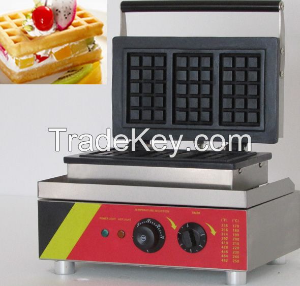 Commercial Waffle Machine/rectangle Waffle Maker/waffle Maker Custom Plate