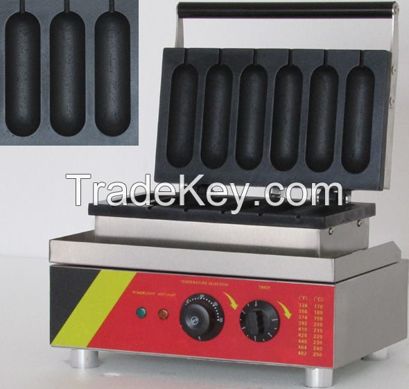 Muffin Hot Dog And Corn Waffle Making Machine For Sell/commercial Hot Dog Waffle Maker