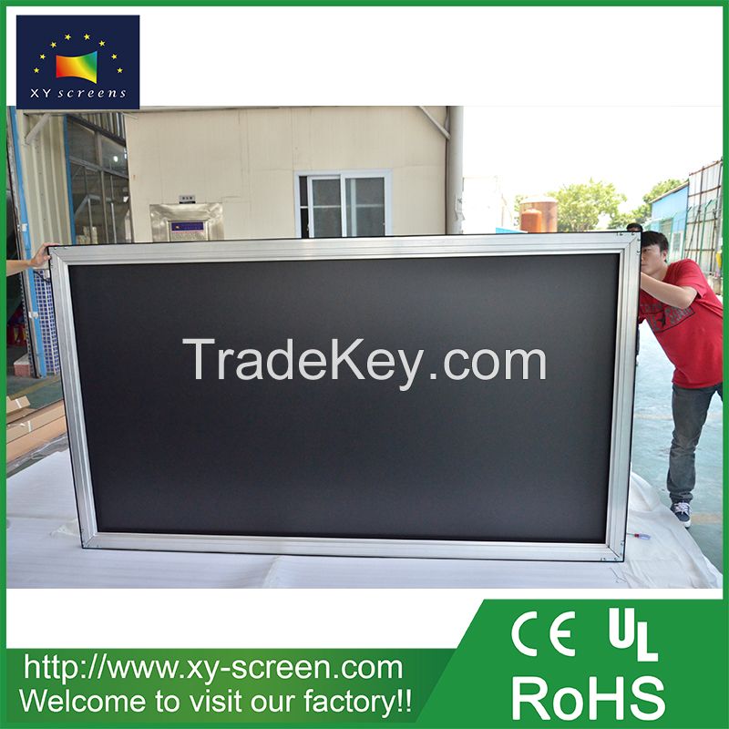 Xyscreen 2017 High Quality Home Theater Narrow Fixed Frame Projector Screen