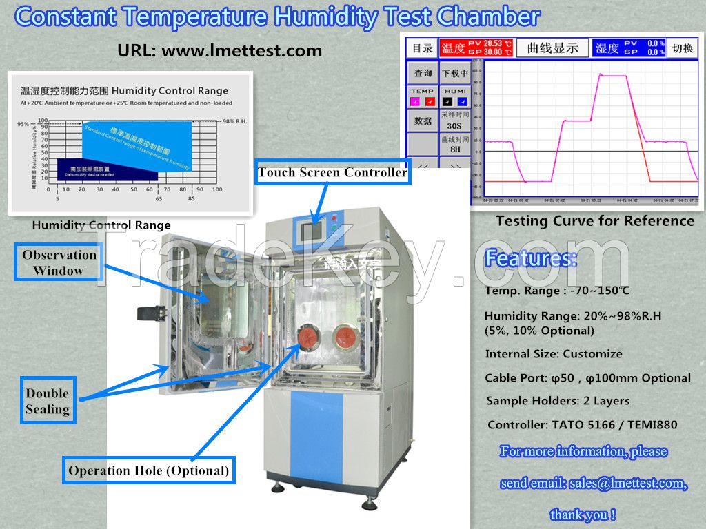 Constant Temperature Humidity Test Chamber for Reliability Testing