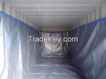 container liner for packing salted calf skins