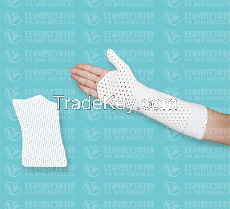 Precut splint- thermoplastic sheet/wrist splint