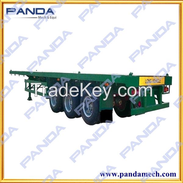 Panda 3axles 40ft Flatbed Trailer