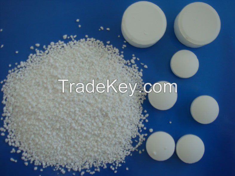 Pool Water treatment Sodium Dichloroisocyanurate Tablet SDIC 56%