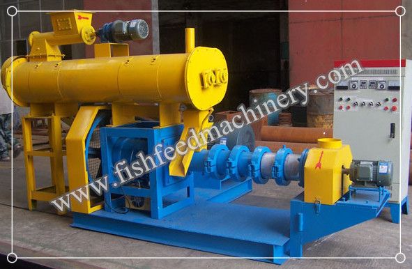 Wet Type Fish Feed Extruder 180-200kg/h FY-DSP60