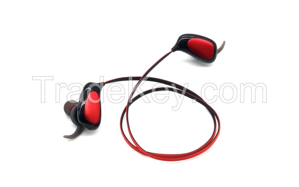 2016 China Sport Bluetooth Earphone,Sweat-proof Design for Gym Exercise Workout