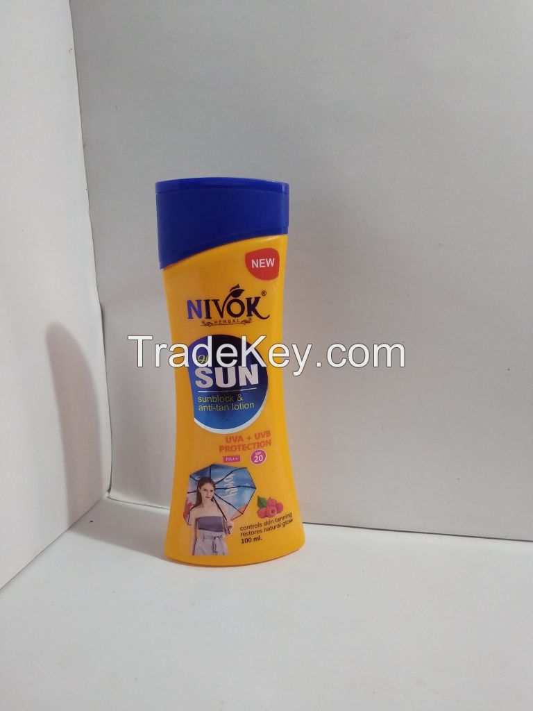 NIvok Hi Sun lotion