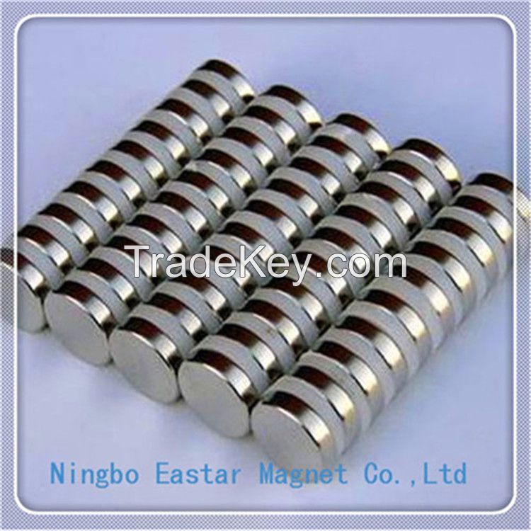 N35-N52 Strong Permanent Sintered Neodymium Disc Magnet (ET-Disc 11)