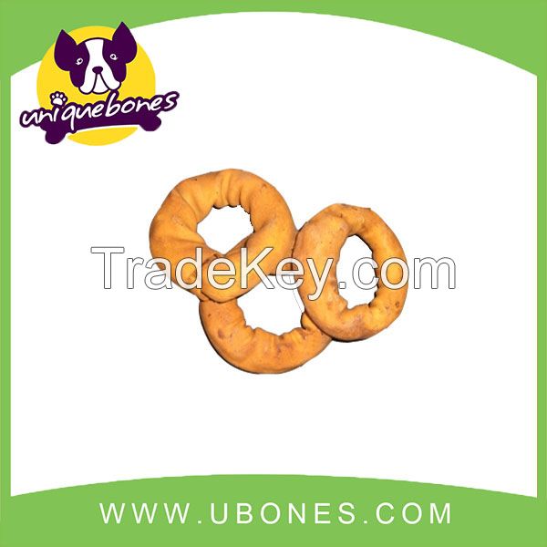 Rawhide White Puffy Donut