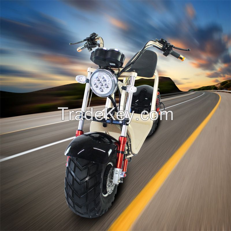 Hot New Products For 2016 Harley Electric Scooter With Two Big Wheel