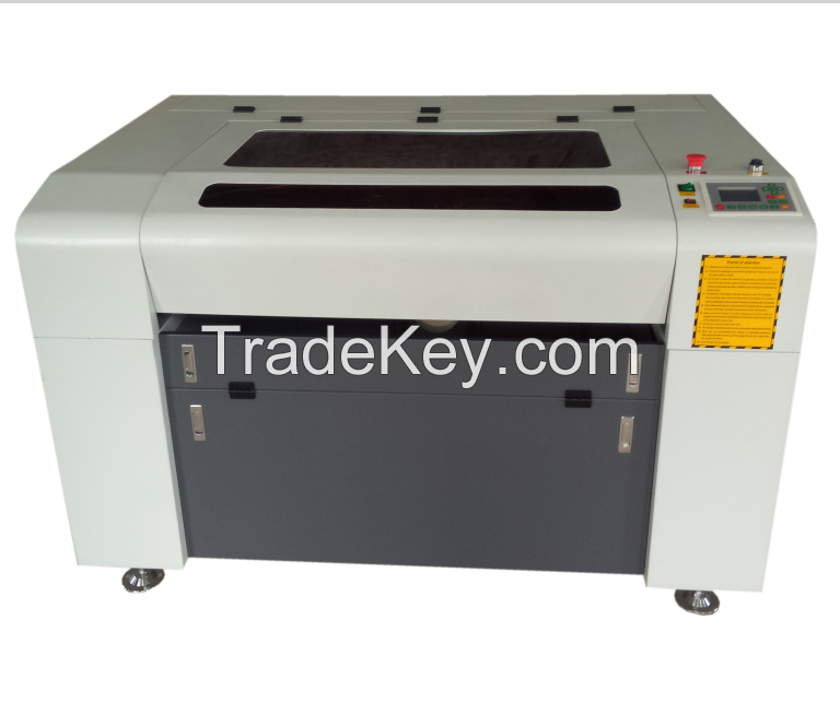 Derek 4060 laser engraving and cutting machine price with Ruida system PIM square rail and Reci laser tube