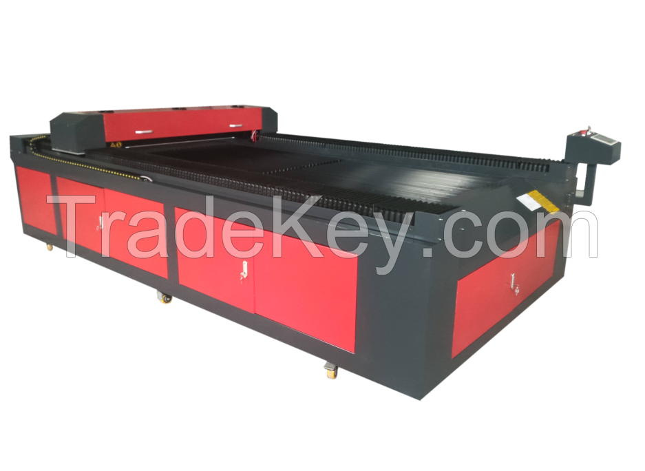 laser metal cutting machine price DRK-1325 with live focus and wifi control for cutting metal and nonmetal