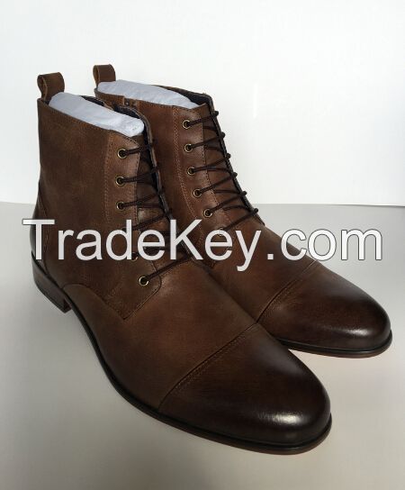 Mens leather boot