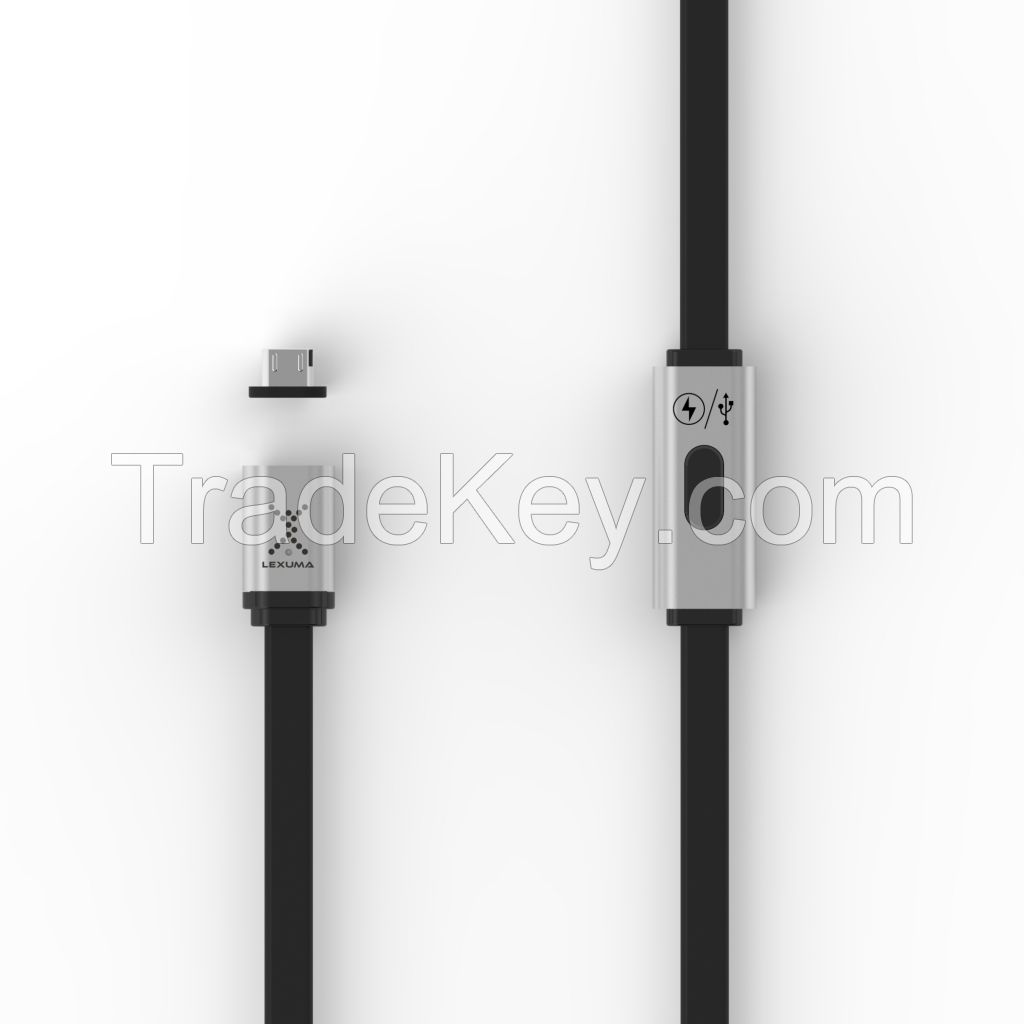 Lexuma XMAG Magnetic USB Cable, Fast Charging & Data Cable, CE RoHS, FCC