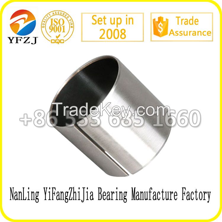 cylinder sliding bearing stainless steel DU bushing