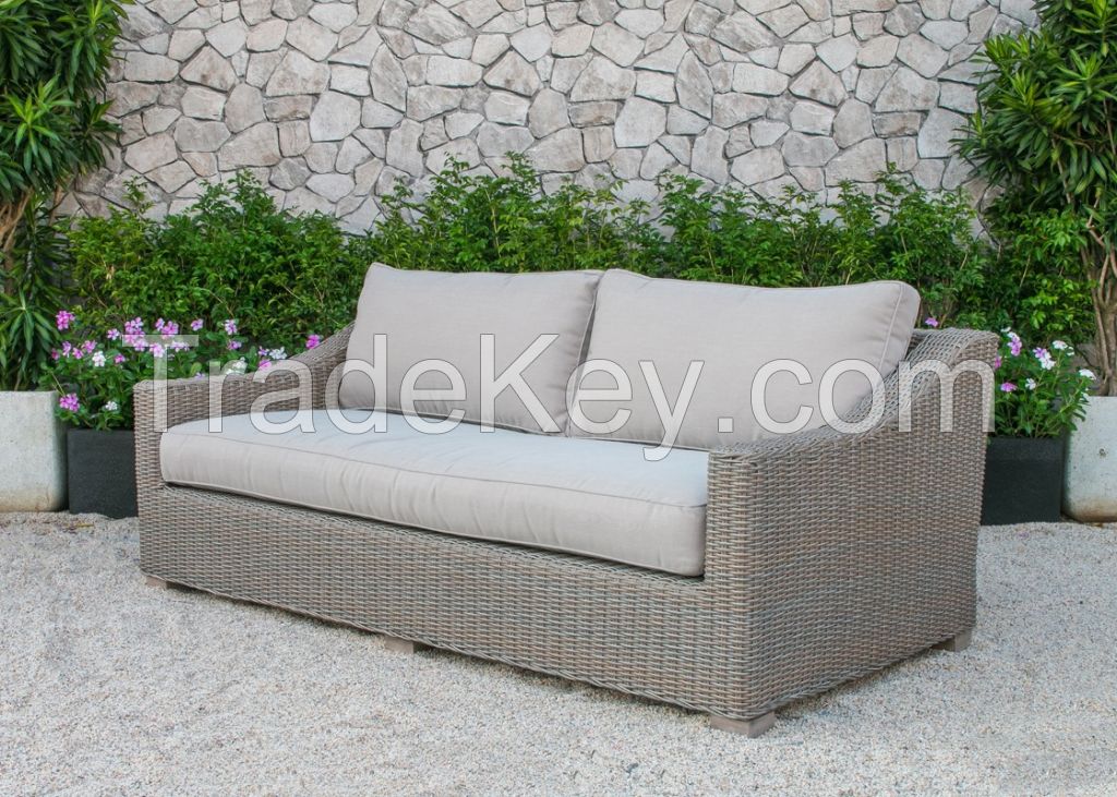 New Modern Patio Resin Wicker Rattan Furniture Sofa Set - Outdoor Garden Sofa Set Furniture