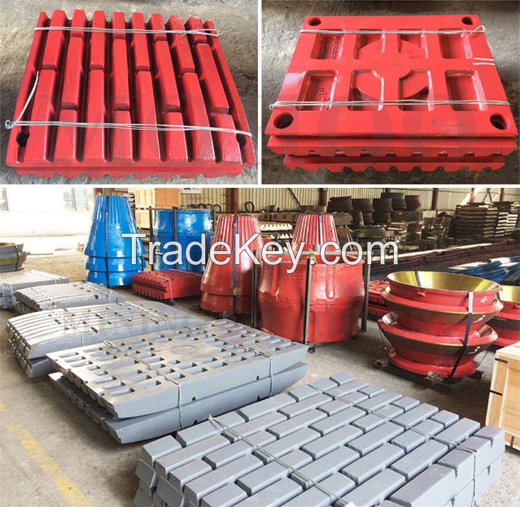 spare parts for Jaw crusher