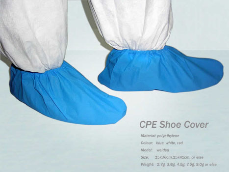 CPE shoe cover