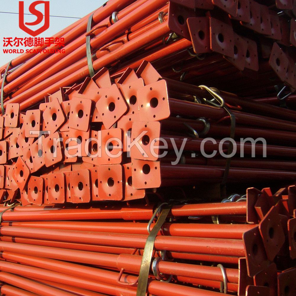 Scaffolding pipe support system steel telescopic shoring construction props