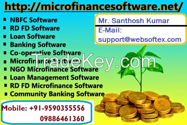 Microfinance, Banking, NBFC Software, RD FD Software, Co-Operative